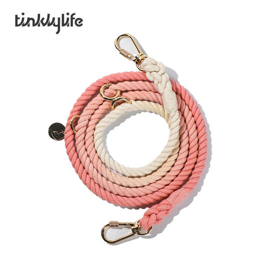 Tinklylife 彩虹渐变多功能腰牵牵引绳 商品图9