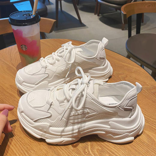 【服饰鞋包】谷韵透气显小脚老爹运动鞋 商品图1