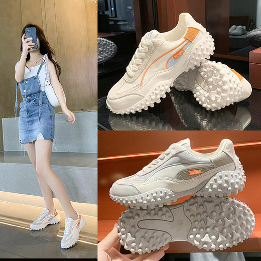 【服饰鞋包】谷韵休闲运动鞋女士老爹鞋 商品图0