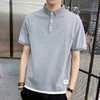 【服饰鞋包】短袖polo衫 翻领半袖纯色打底衫夏季新款潮流宽松休闲 商品缩略图3