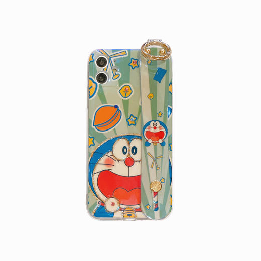 【手机壳】适用苹果12水钻闪粉华为P50Pro手机壳oppo reno5腕带支架vivo X60 商品图4