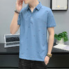 【服饰鞋包】新款男式POLO衫商务休闲短袖T恤舒适透气上衣 商品缩略图0