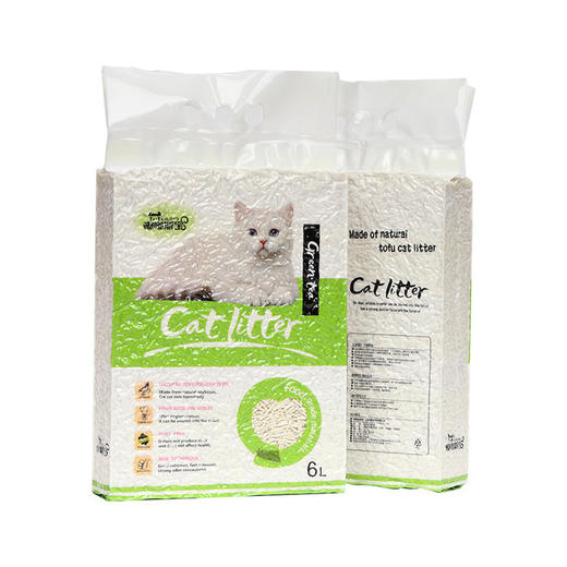【猫砂】除臭低尘绿茶豆腐猫砂 商品图3