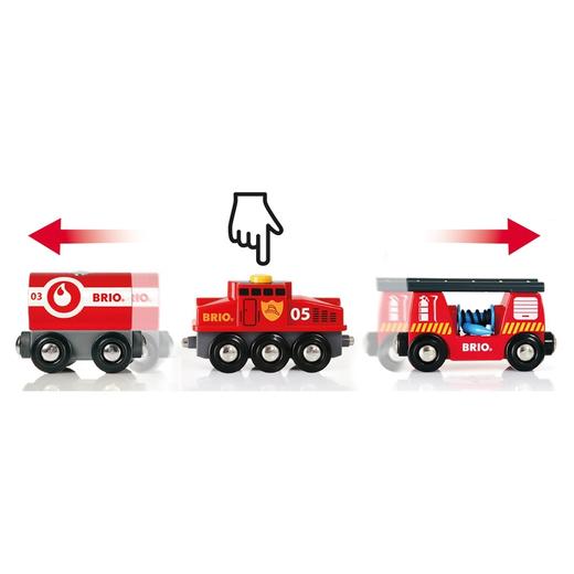 BRIOBrioWorld救援运输消防火车33844 商品图1