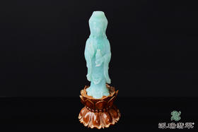 派瑞翡翠 翡翠摆件 糯种 绿色 紫色