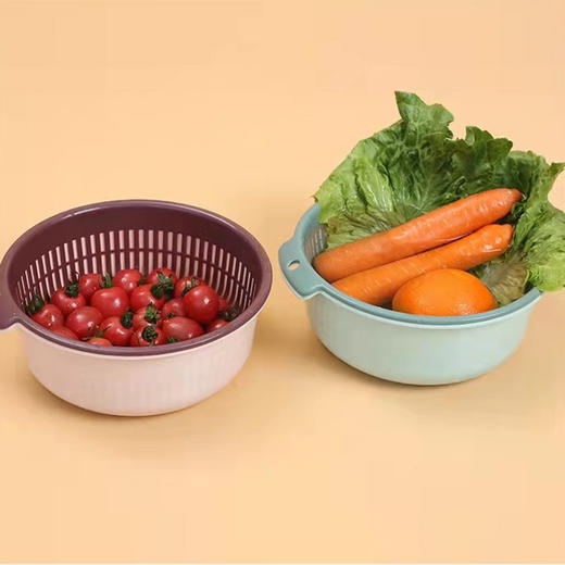 北欧撞色沥水篮6件套 商品图3