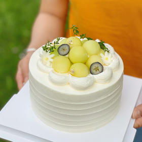 夏日蜜瓜 · 奶油蛋糕 