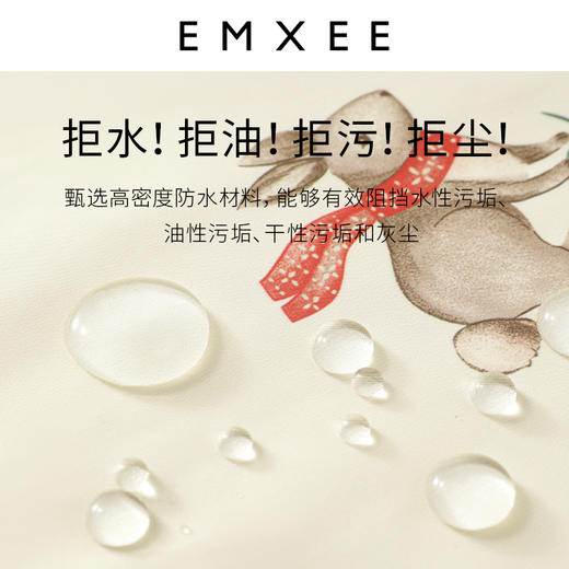 嫚熙宝宝吃饭防污罩衣画画神器儿童围兜反穿衣防水防脏饭兜春夏 商品图1