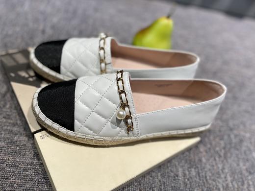 西村名物2021秋季新款编织链条休闲单鞋T21CM33952 商品图2