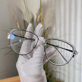 客配 飞行镜透明黑边 350/375 1.61进口镜片