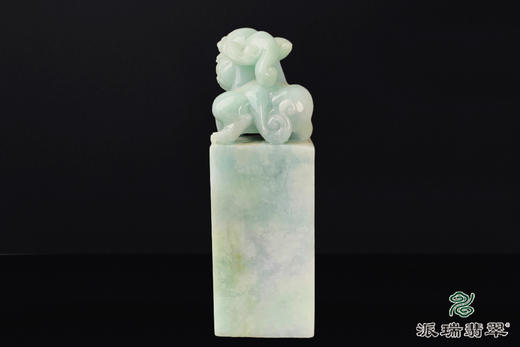 派瑞翡翠 翡翠摆件 糯种 绿色 商品图1