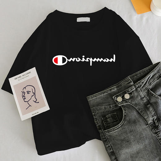 【13色可选】短袖t恤女夏季日系潮牌女装宽松韩版半袖体恤上衣服ins潮 商品图8