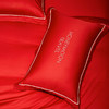佳丽斯60支纯棉婚庆四件套结婚红色被套床单全棉绣花新婚套件 商品缩略图5