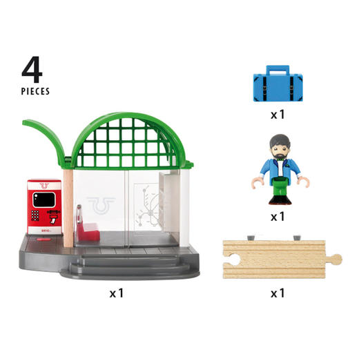 BRIOBrio火车系列火车站33745 商品图1