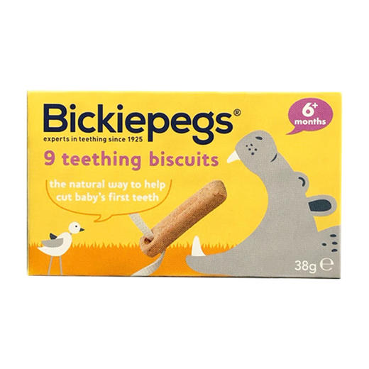【Bickiepegs贝派克】婴幼儿磨牙棒饼干 38g 6个月以上 商品图0