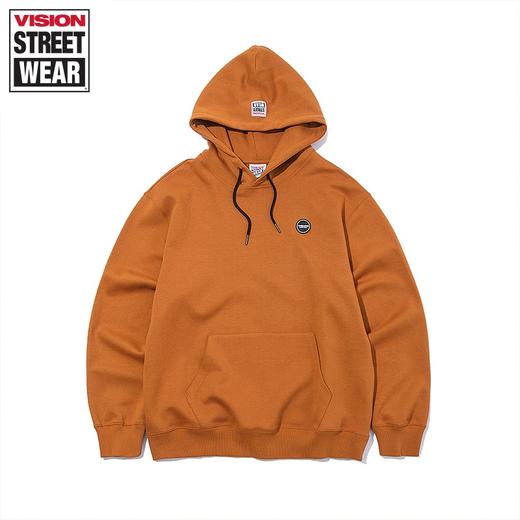VISION连帽套头卫衣男女同款涂鸦LOGO字体舒适上装V203NB2003 商品图0