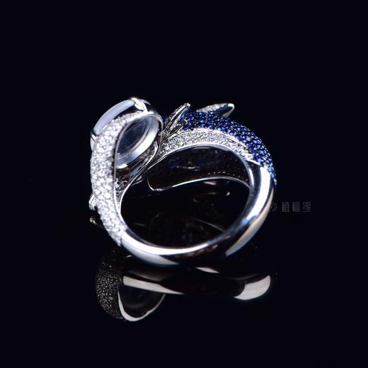 【宠爱】白蛋面海豚戒-JZ411121 商品图5