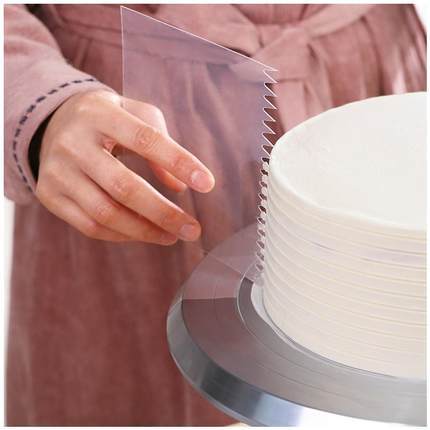 软刮板9件套 蛋糕摸面神器 烘焙蛋糕用 蛋糕抹面（用前请撕膜） 商品图1