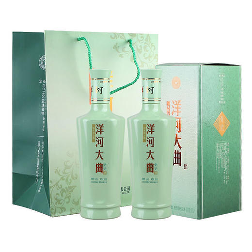 洋河大曲青瓷老包装 42度浓香型白酒 整箱500ml*6瓶包邮 商品图1