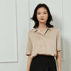 菜菜家真丝短袖衬衫|大牌同厂，软滑亲肤，显瘦藏肉，双排扣设计|轻软有筋骨的衬衫 商品缩略图5