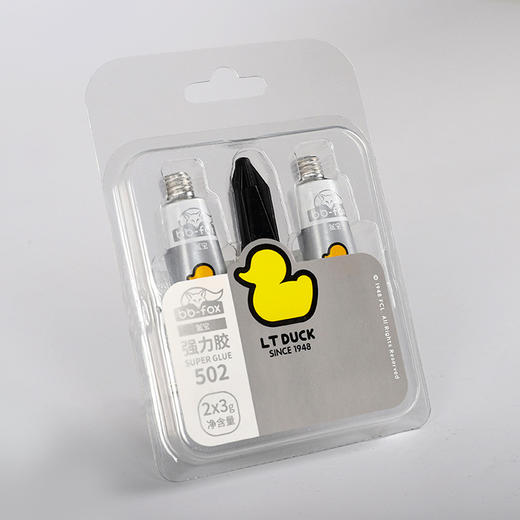 【狐宝&小黄鸭】强⼒胶502 商品图4