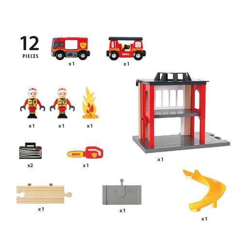 BRIO 声光救援中央消防署BROC33833 商品图1
