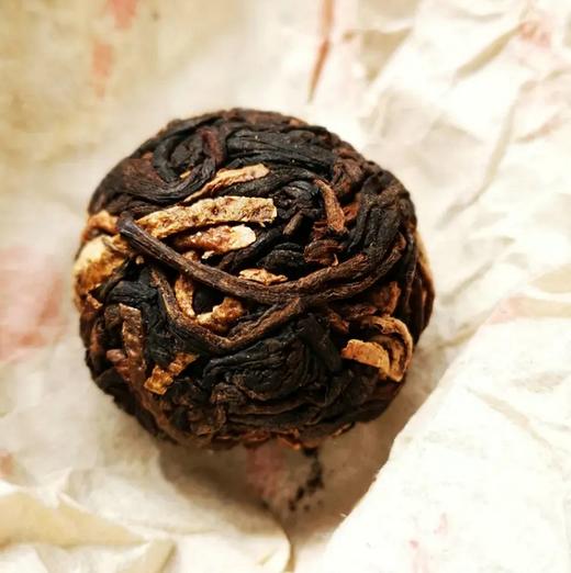 新会陈皮龙珠普洱熟茶品鉴装（柑普龙珠5颗装约40g） 商品图1