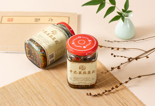 和菜头干巴菌韭菜花2瓶装 商品图2