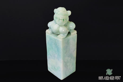 派瑞翡翠 翡翠摆件 糯种 绿色 商品图3