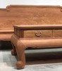 红桥红  家具严选  缅甸花梨（大果紫檀）【卷珠腿 荷韵沙发113六件套】 商品缩略图5