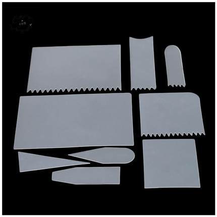 软刮板9件套 蛋糕摸面神器 烘焙蛋糕用 蛋糕抹面（用前请撕膜） 商品图3