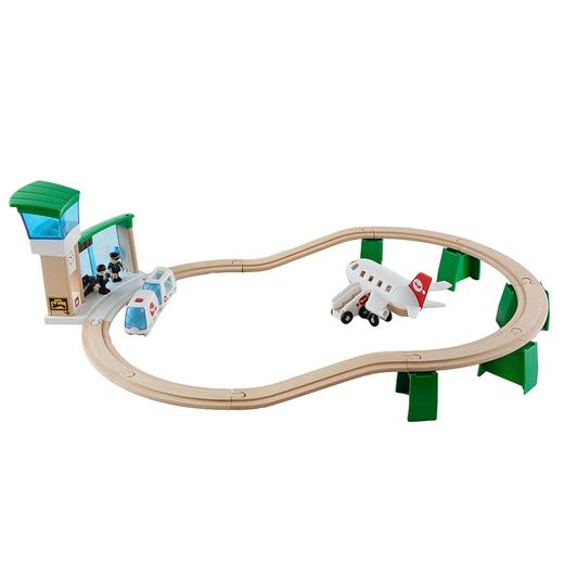 BRIOBrio火车系列电动机场轨道套装33301 商品图0