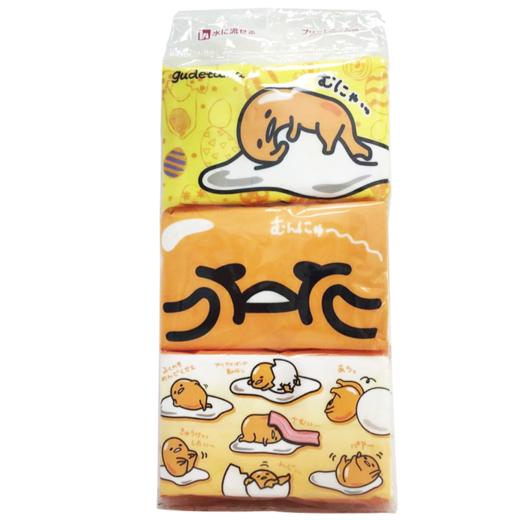 慕逸适花系列纸巾 蛋黄哥6P 商品图0