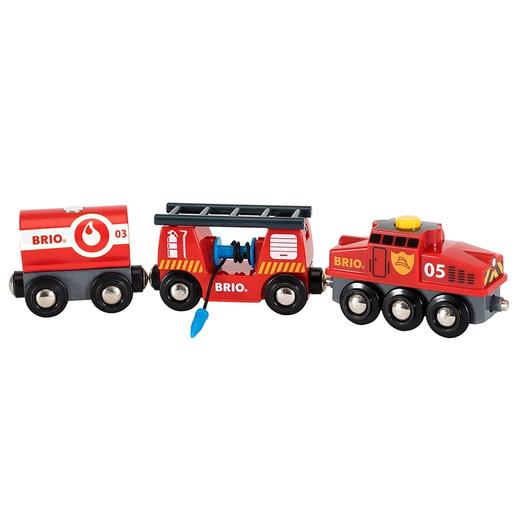 BRIOBrioWorld救援运输消防火车33844 商品图0