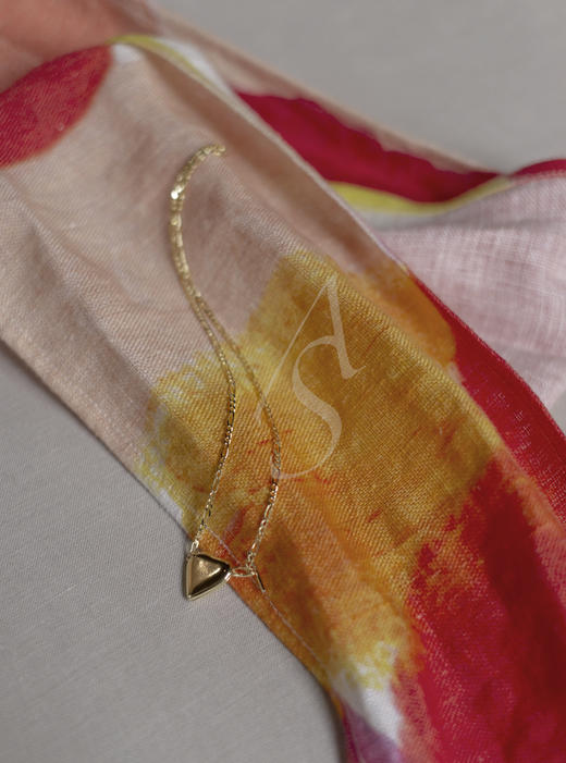 KNOBBLY 纯银/金色细链爱心项链 商品图5