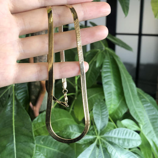 北京仓｜Fallon-HAILEY同款-金色 鱼骨链 锁骨链［美国设计师］ 商品图4