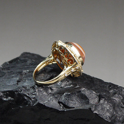 羊眼板珠“如意眼”戒指 商品图4