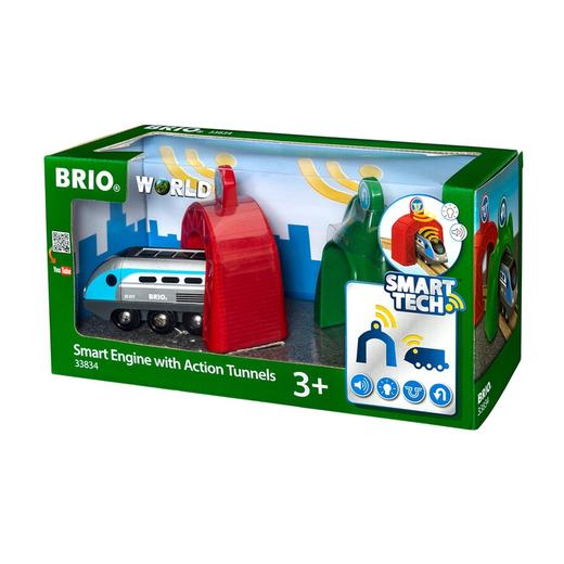 BRIOBRIOWORLD智能电动火车和隧道33834 商品图4