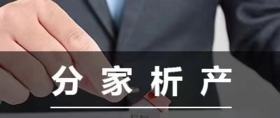 法律科普|分家析产