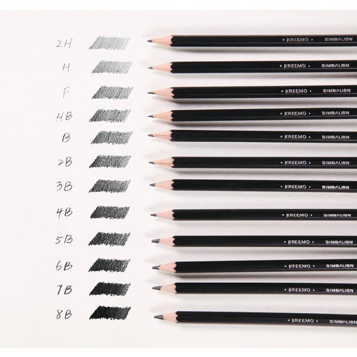 雄獅KREEMO素描鉛筆 5BKMPC-9561 商品图1
