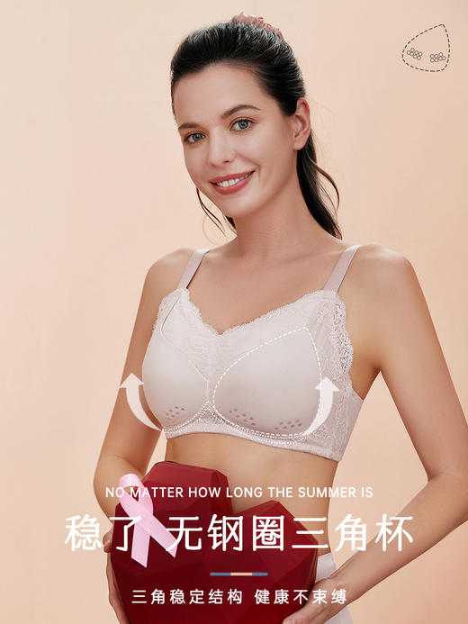 【经典款】天花板级别义乳专用文胸花韵洞洞杯 无钢圈不上跑 商品图2