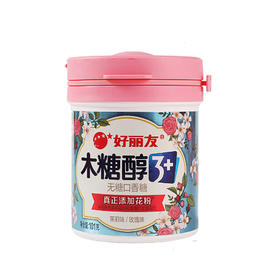 好丽友木糖醇花香混合装口香糖101g