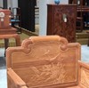 红桥红  家具严选  缅甸花梨（大果紫檀）【卷珠腿 荷韵沙发113六件套】 商品缩略图3