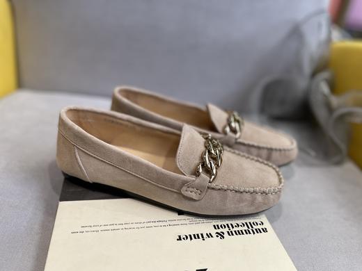 西村名物2021秋季新款豆豆鞋百搭一脚蹬软底单鞋T21CM34141 商品图2