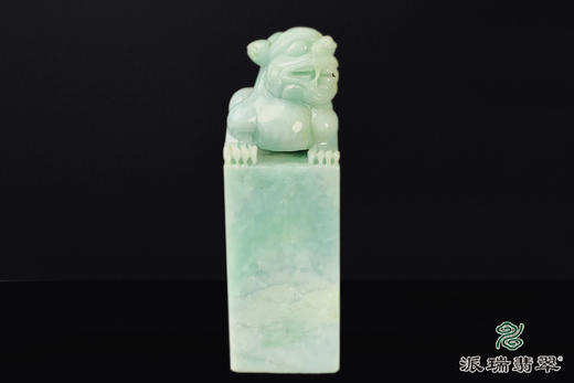 派瑞翡翠 翡翠摆件 糯种 绿色 商品图2