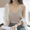 吊带背心女V领打底西装内搭设计感小众外穿宽松性感无袖上衣内衣夏季 商品缩略图2