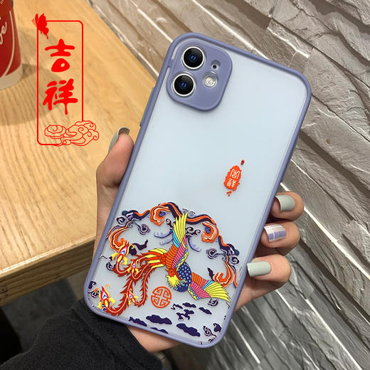 【手机保护壳】适用苹果12pro新款卡通手机壳保护套个性xr彩绘iphone11壳 商品图2