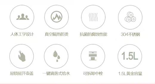 【6F】象印不锈钢真空保温壶HA15/HA19 商品图9