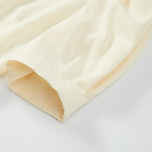 VIMAGE纬漫纪夏季新款V领设计泡泡袖修身短袖小上衣女T恤V1509134 商品图5