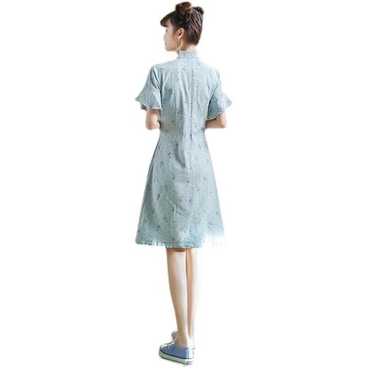 裁缝学苑AG170改良旗袍纸样连衣裙女夏2021年新款打版裁剪样板图 商品图5